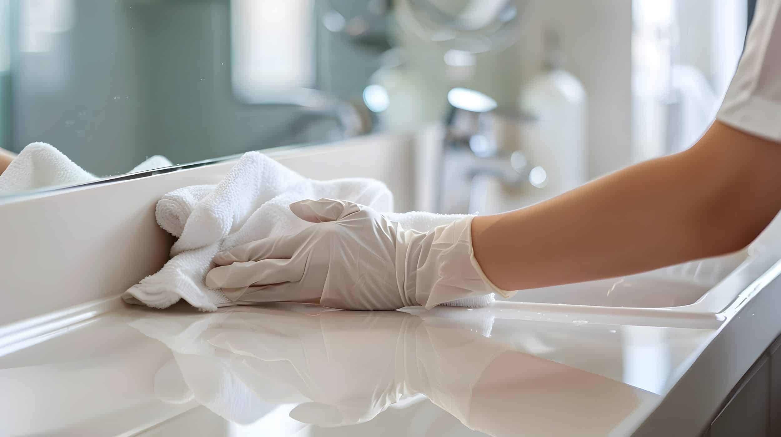 How to Clean Bathroom Cabinets