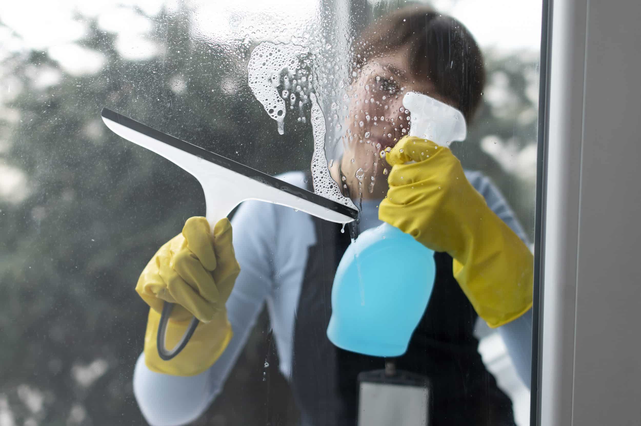 How to Clean Outside Windows