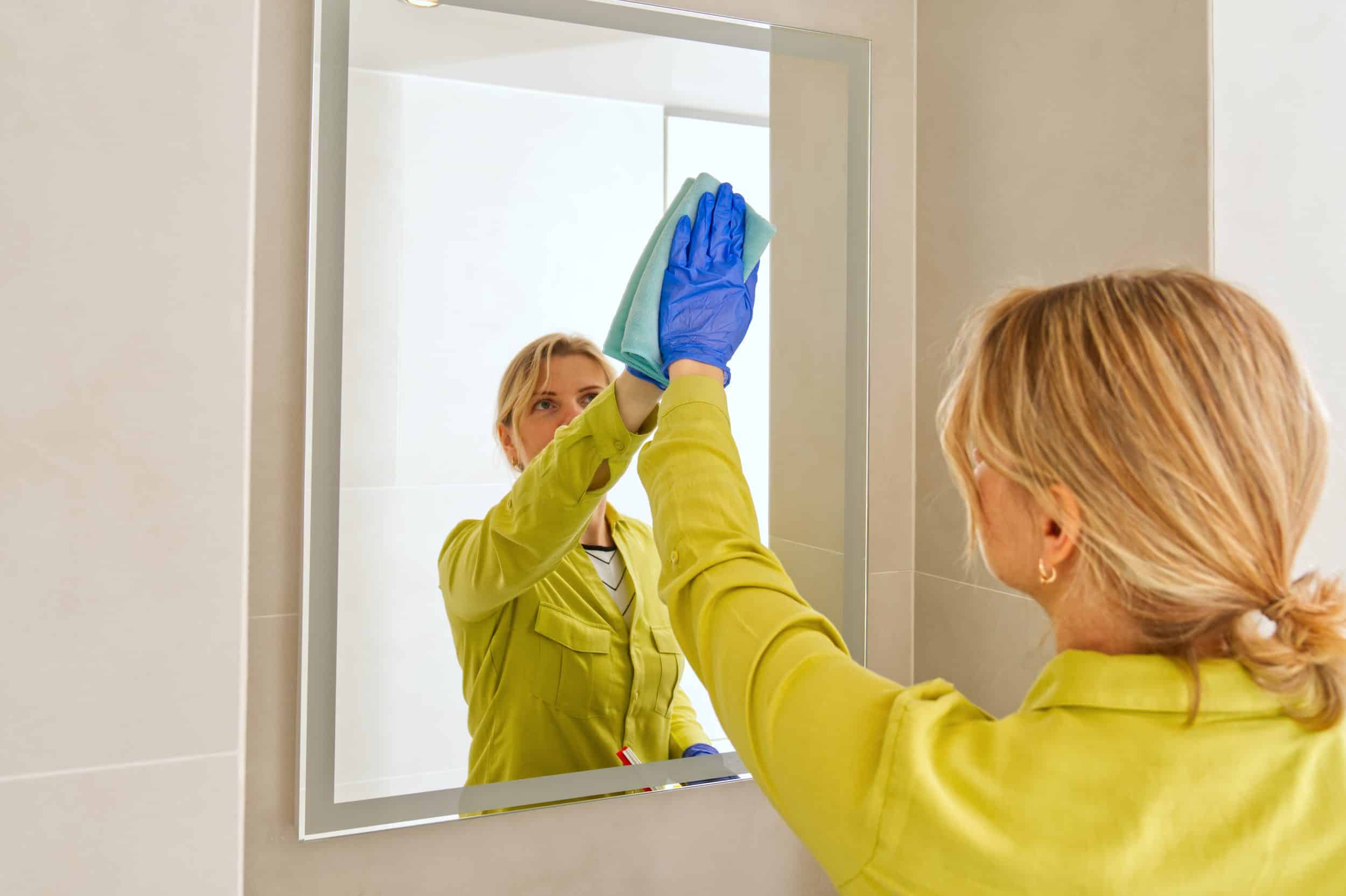 How to Clean a Mirror Without Glass Cleaner?