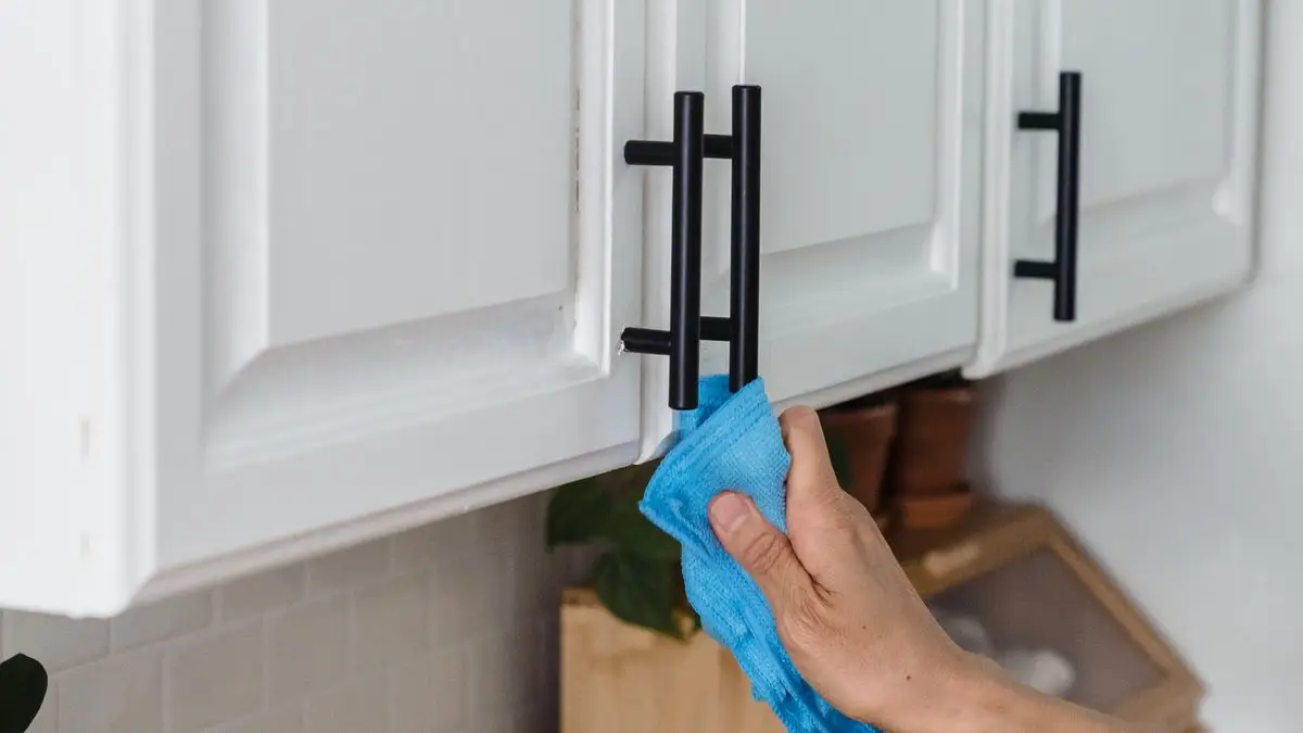 Kitchen cleaning for a Plano home