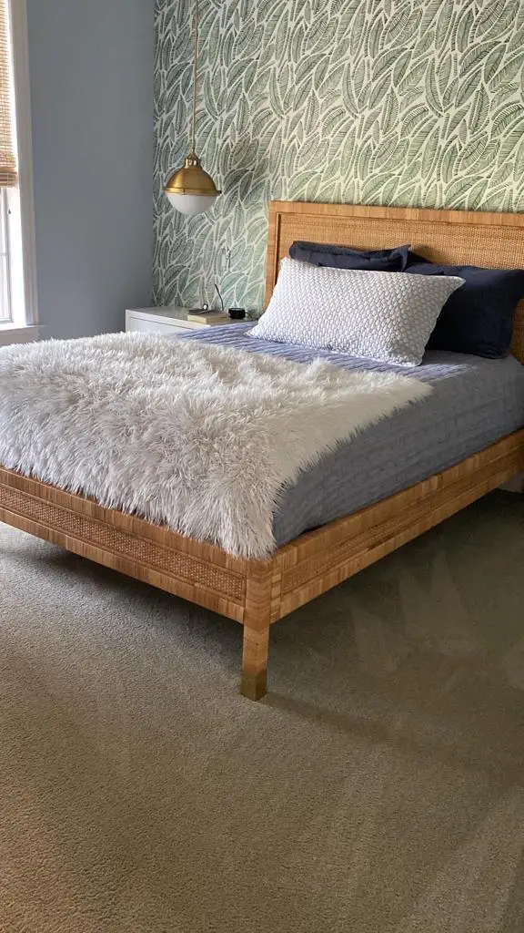 Bedroom kept guest-ready by E&R Cleaning Services in McKinney, TX