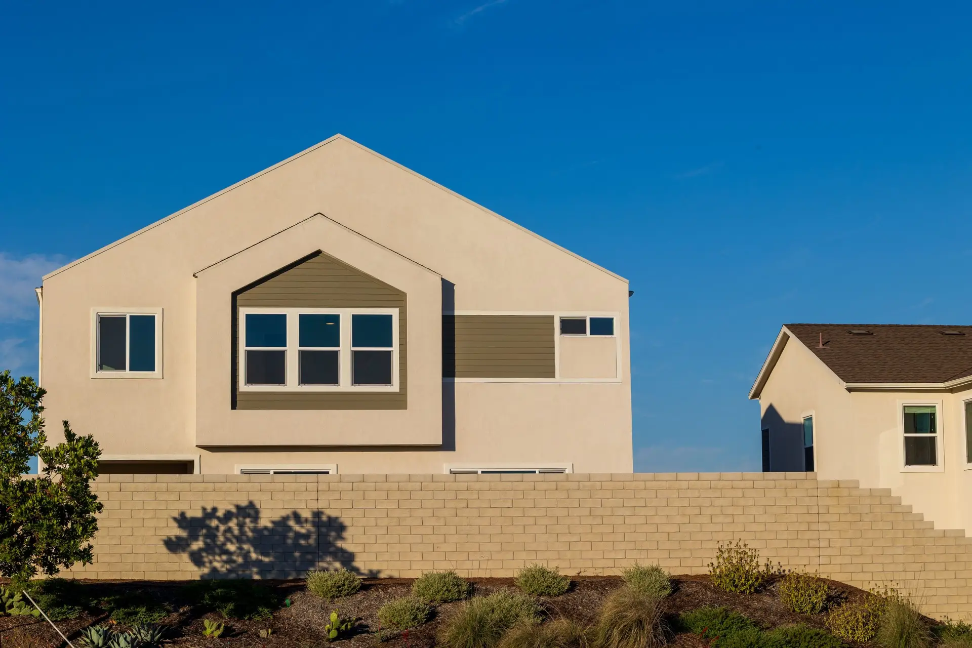 Bright new construction home exterior representing a growing Celina TX neighborhood